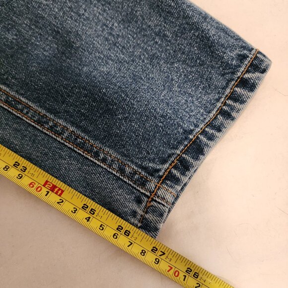 Lizwear Vintage Tapered Mom Jeans Blue Size 6 Petite - Picture 8 of 9